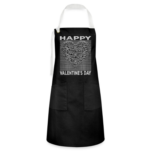 Love Lines Happy Valentines Day Heart - Artisan Apron