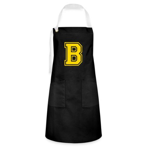 Letter B – Capital Athletic Alphabet Monogram - Artisan Apron