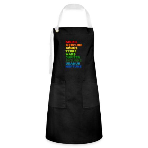 Solar System in Color - Artisan Apron