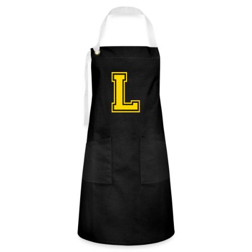 Letter L – Capital Athletic Alphabet Monogram - Artisan Apron