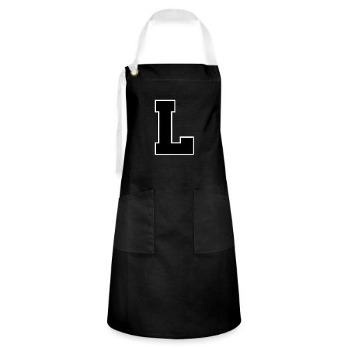 Varsity Letter L Athletic Monogram - Artisan Apron