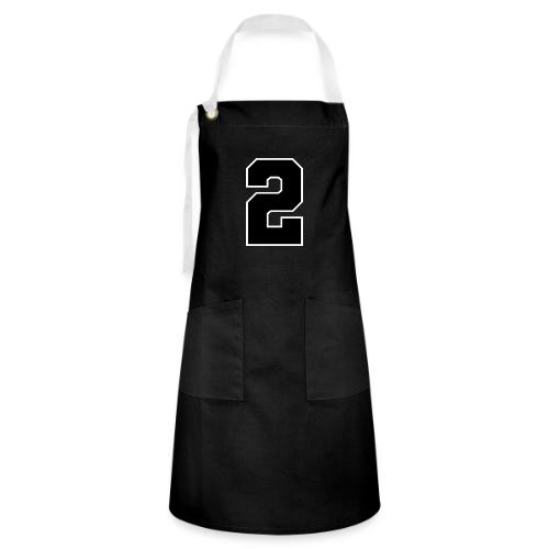 Varsity Number 2 Sports Design - Artisan Apron