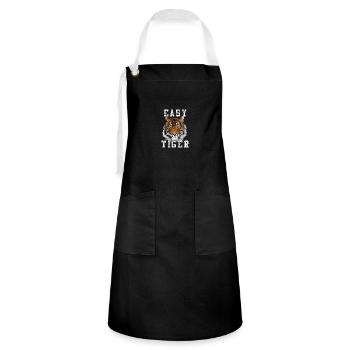 Easy Tiger - Artisan Apron - black/white - Front