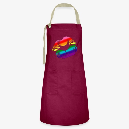 Original Gilbert Baker LGBTQ Love Rainbow Pride - Artisan Apron