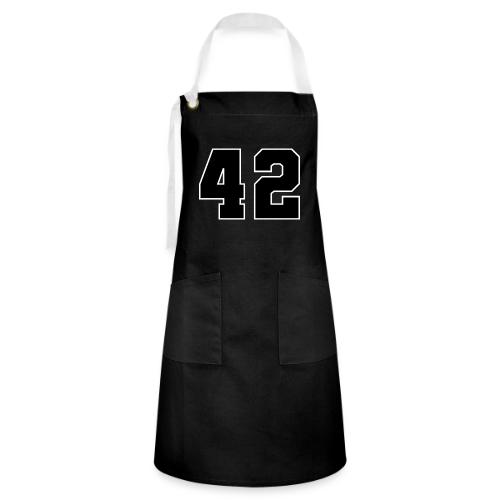 Varsity Number 42 Sports Style - Artisan Apron