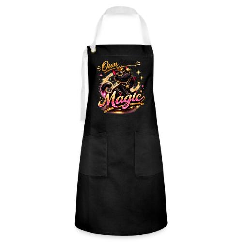Own Your Magic – Glam Black Cat - Artisan Apron