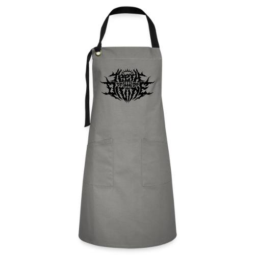Teeth Of The Divine Logo BLACK - Artisan Apron