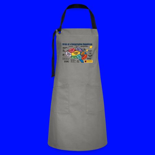 Brain of a Conservative Republican - Artisan Apron