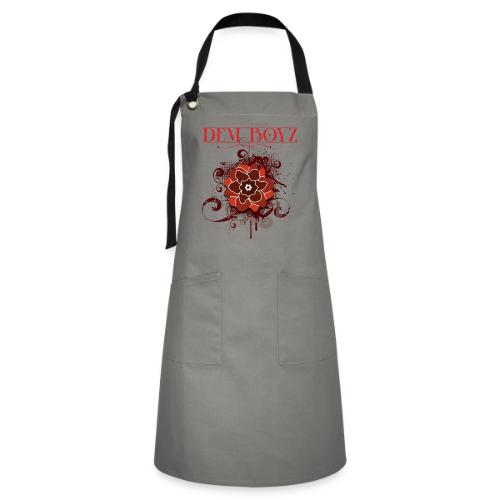 Flower Splash Reds - Artisan Apron