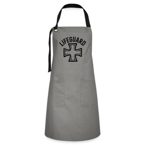 Lifeguard Cross Emblem - Artisan Apron