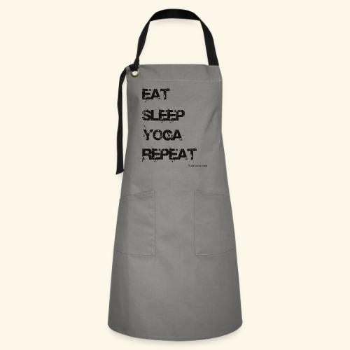 Eat Sleep Yoga Repeat TC - Artisan Apron