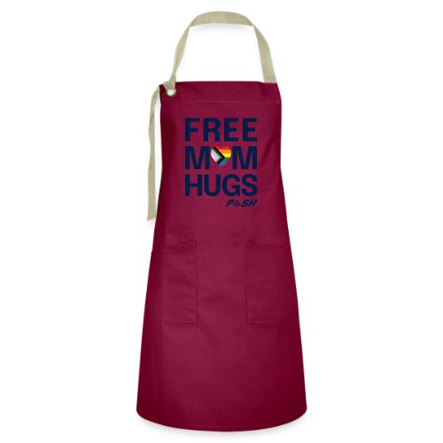 Free Mom Hugs 🏳️‍🌈🏳️‍⚧️ - Artisan Apron