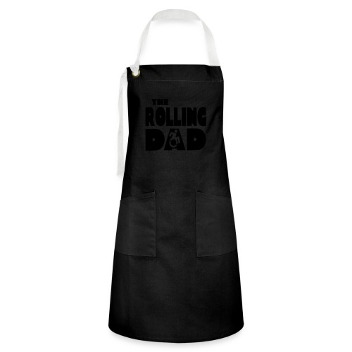 Rolling dad in a wheelchair - Artisan Apron