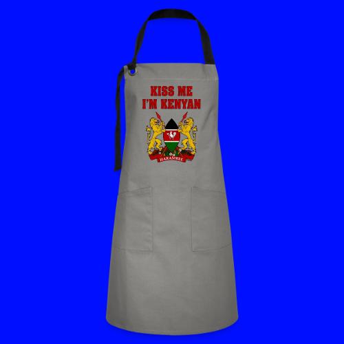 Kiss Me, I'm Kenyan - Artisan Apron