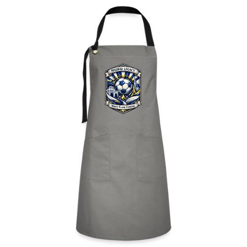 Madrid White Legacy T Shirt, Madrid Fan Gift - Artisan Apron