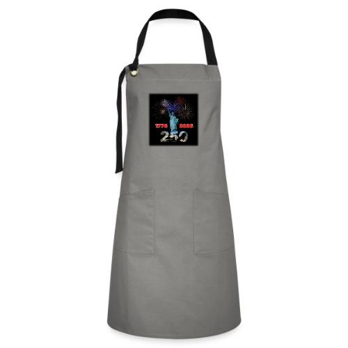 1776 - 2026 - 250 Years USA | Fireworks - Artisan Apron