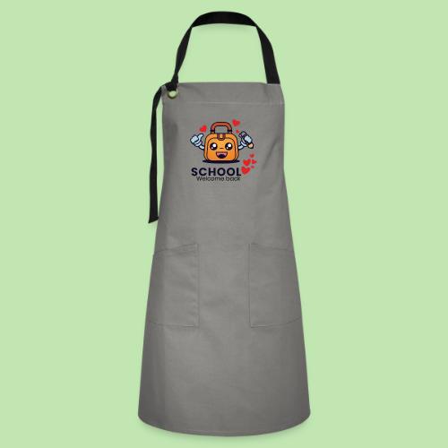 first day of school outfit- school Welcome back - Artisan Apron