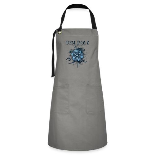 Flower Splash Blues - Artisan Apron