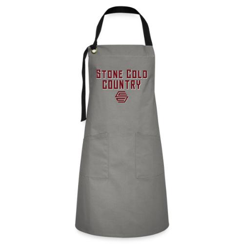 Stone Cold Country Band - Full Logo - Artisan Apron