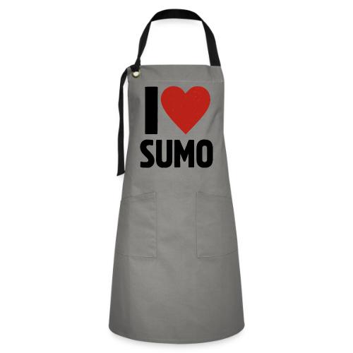 I Love Sumo – Bold Minimalist Sumo Wrestling Fan - Artisan Apron