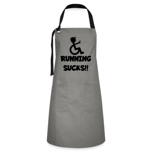 Running sucks for wheelchair users - Artisan Apron