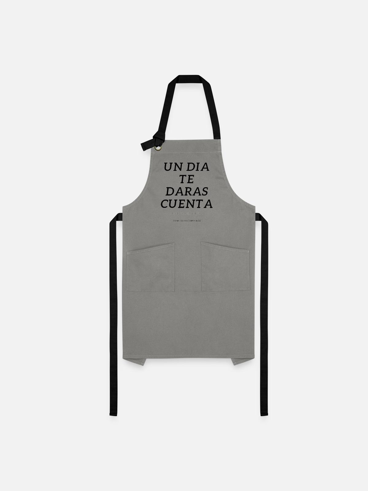 Sacrifice is reward - Artisan Apron - gray/black - Front