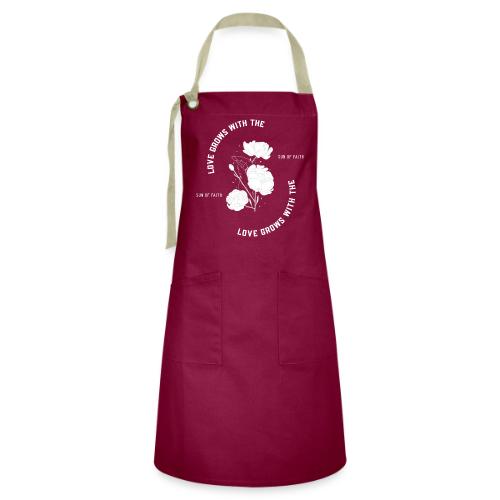 Love Grows With The Sun Of Faith - Artisan Apron