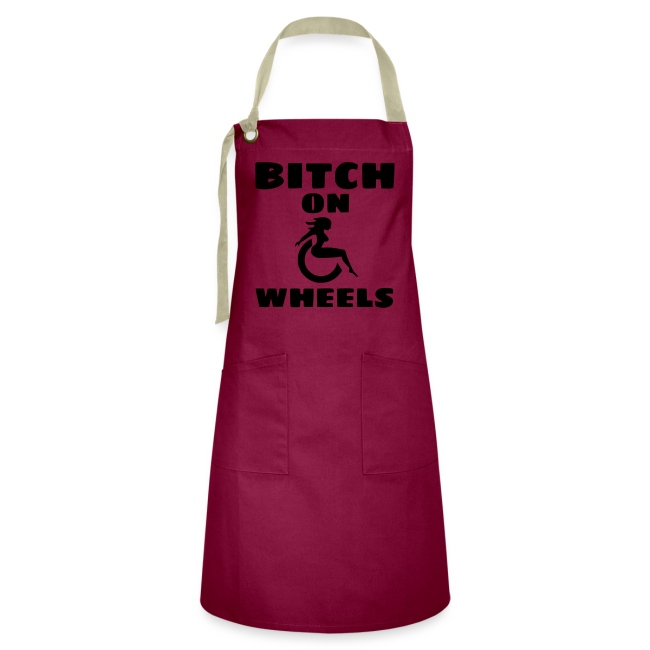Bitch on wheels, wheelchair humor, wheelchair lady