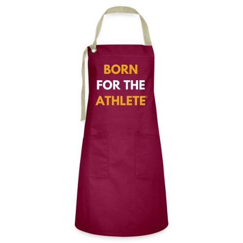 Born for the Athlete, Yellow/White - Artisan Apron