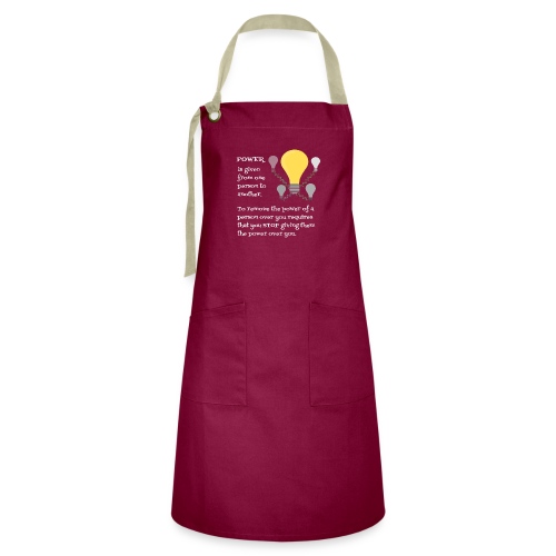 Power Is Given - Artisan Apron