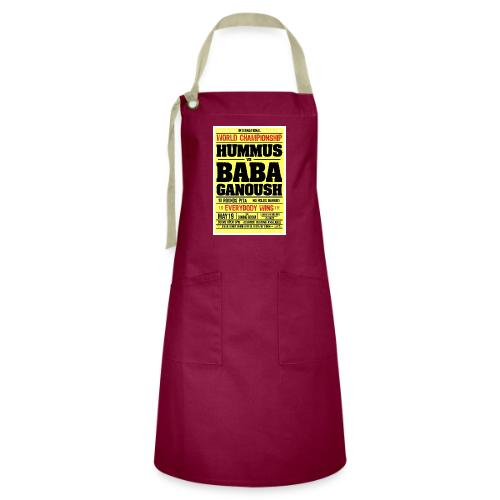 Hummus versus Baba Ganoush - Artisan Apron