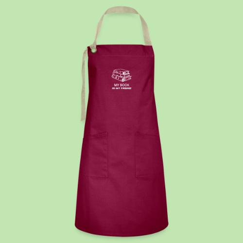 book lover t-shirt, book day shirt, my book is my - Artisan Apron