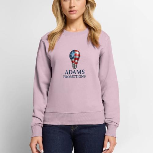 Adams promotions American flag metallic light bulb - Women's Premium Slim Fit Sweatshirt