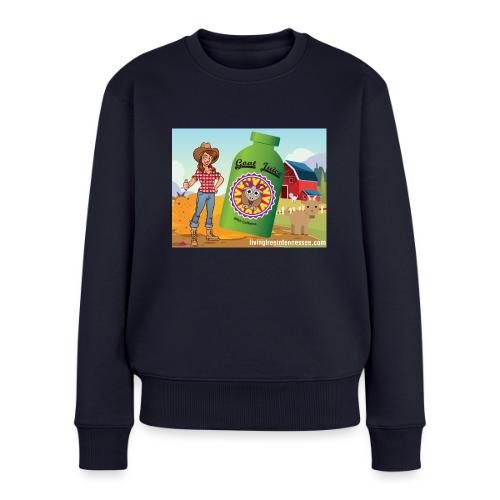 Nicole Sauce's Goat Juice - Women's Premium Slim Fit Sweatshirt