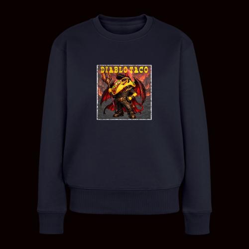 The Diablo Taco Spicy Demon Character - Women's Premium Slim Fit Sweatshirt