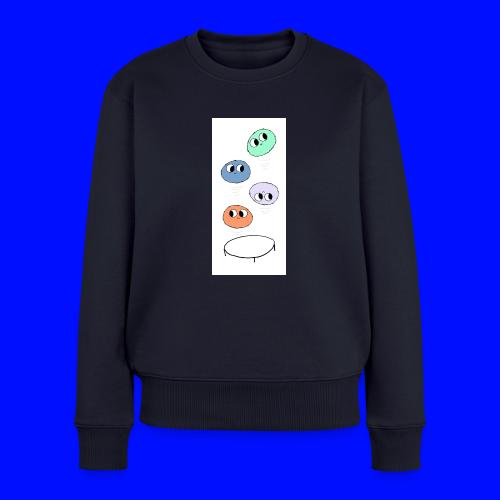 Puffs on a Trampoline (iPhone Case) - Women's Premium Slim Fit Sweatshirt