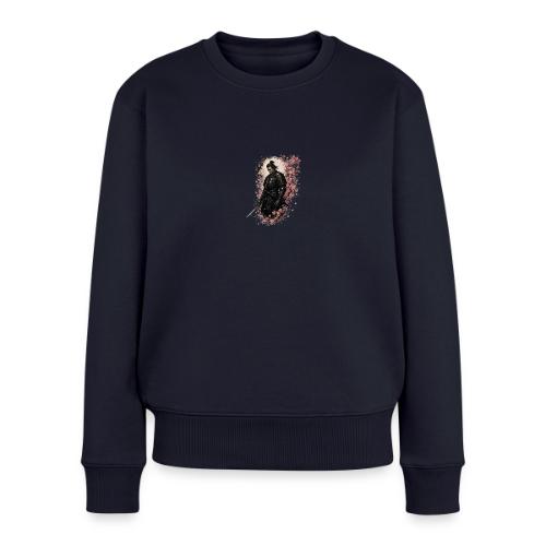 Samurai cherry blossoms - Women's Premium Slim Fit Sweatshirt