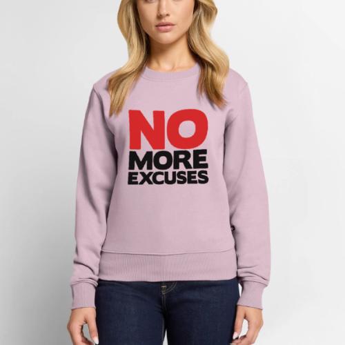 No More Excuses - Women's Premium Slim Fit Sweatshirt