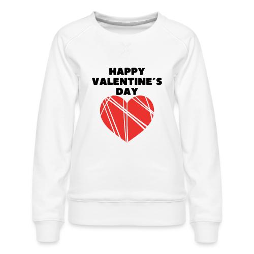 Valentine's Day Fashion February 14, Love Day. - Women's Premium Slim Fit Sweatshirt