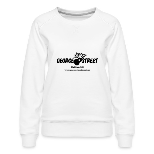 George Street Music - Women's Premium Slim Fit Sweatshirt
