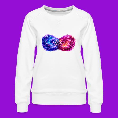 Atom - Women's Premium Slim Fit Sweatshirt