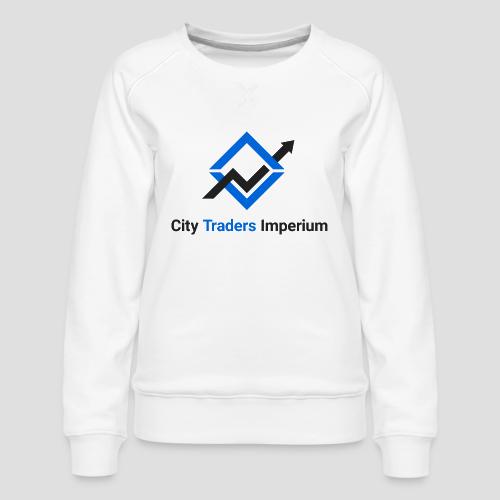 CTI Dark Logo - Women's Premium Slim Fit Sweatshirt