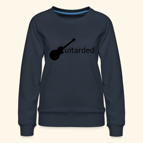 Guitarded - Women's Premium Slim Fit Sweatshirt