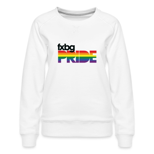 FXBG PRIDE LOGO - Women's Premium Slim Fit Sweatshirt