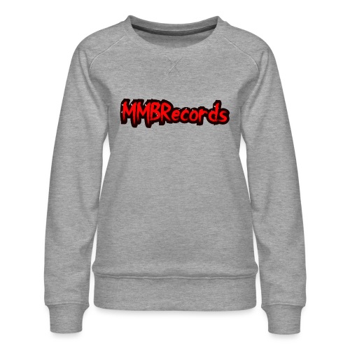 MMBRECORDS - Women's Premium Slim Fit Sweatshirt