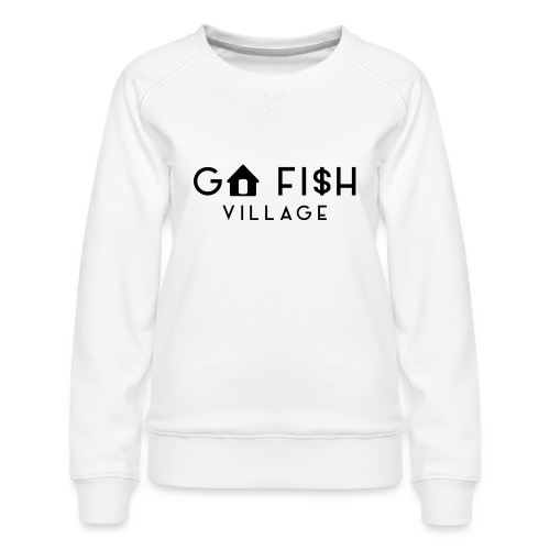 Go Fish Village - Women's Premium Slim Fit Sweatshirt