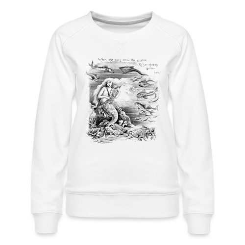 The Little Mermaid - Women's Premium Slim Fit Sweatshirt