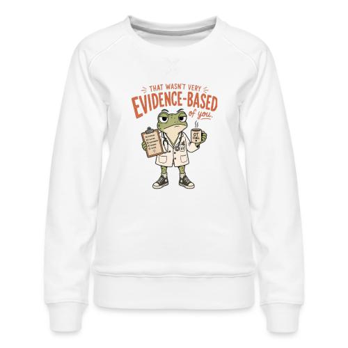 Frog Doctor - Women's Premium Slim Fit Sweatshirt