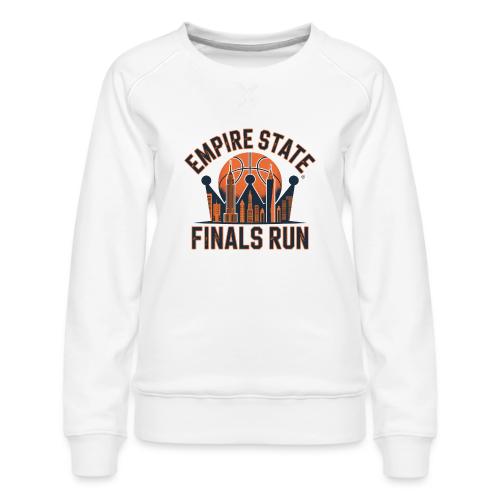 Empire State Finals Run - Women's Premium Slim Fit Sweatshirt