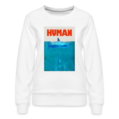 Endangered Shark - Women's Premium Slim Fit Sweatshirt